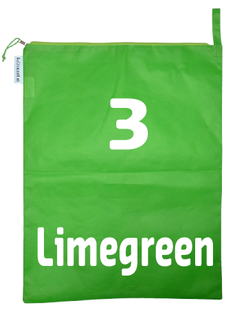 limegroen-luizenzak en luizentas luizenzak groen