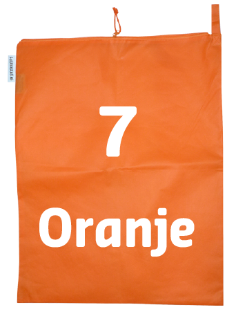 oranje-luizenzak en luizentas luizenzak oranje